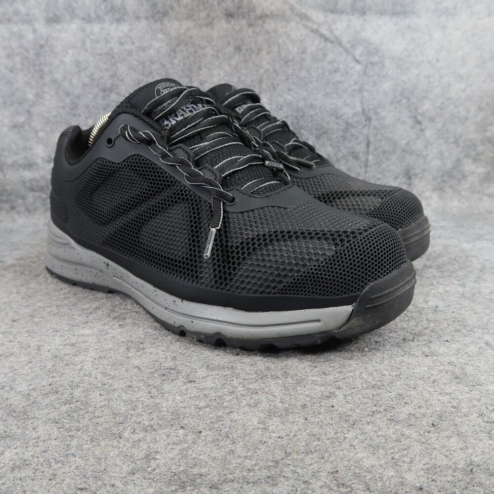 Brahma Shoes Mens 7.5 Work Kamden Steel Toe Slip Resistant Light Weight Comfort